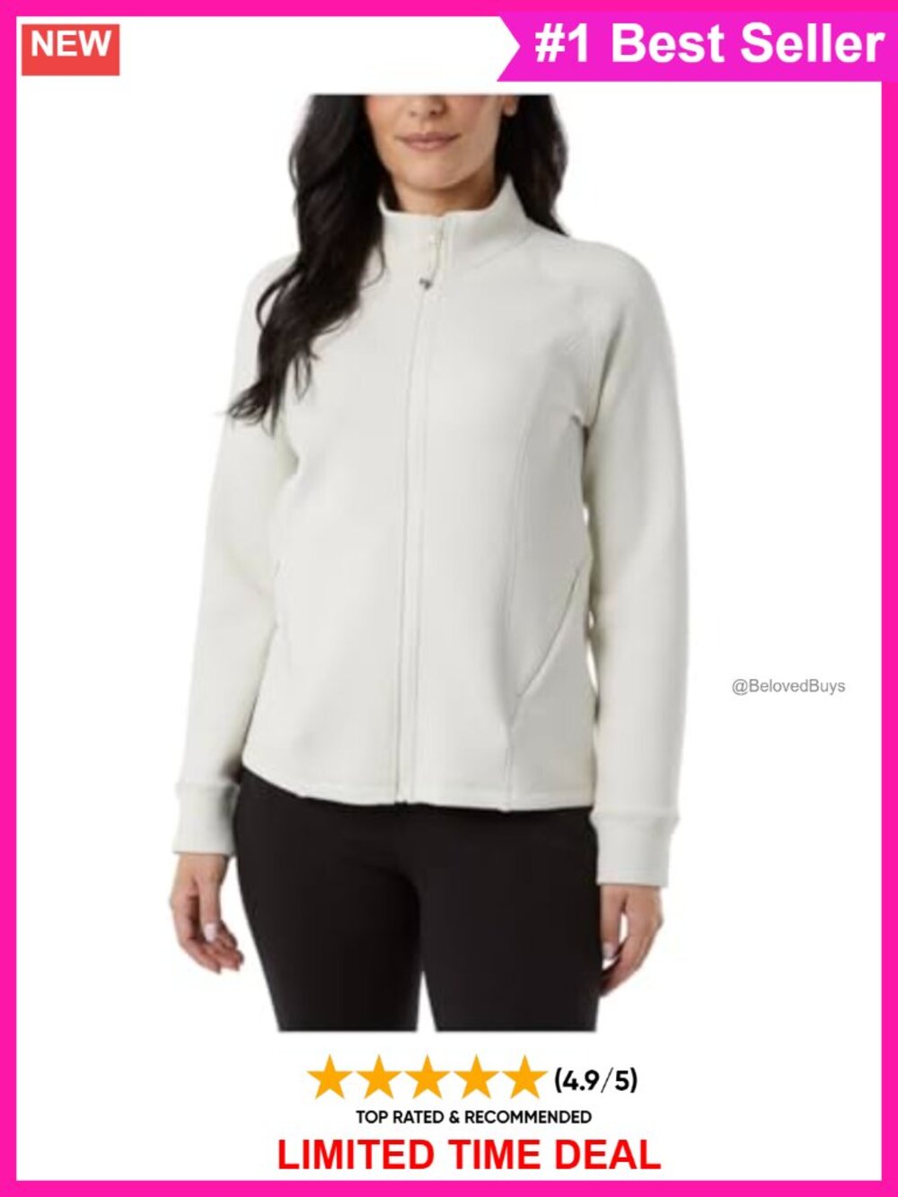 Full Zip Quilted Lightweight Active Tech Jacket Mock Neck Stretch
